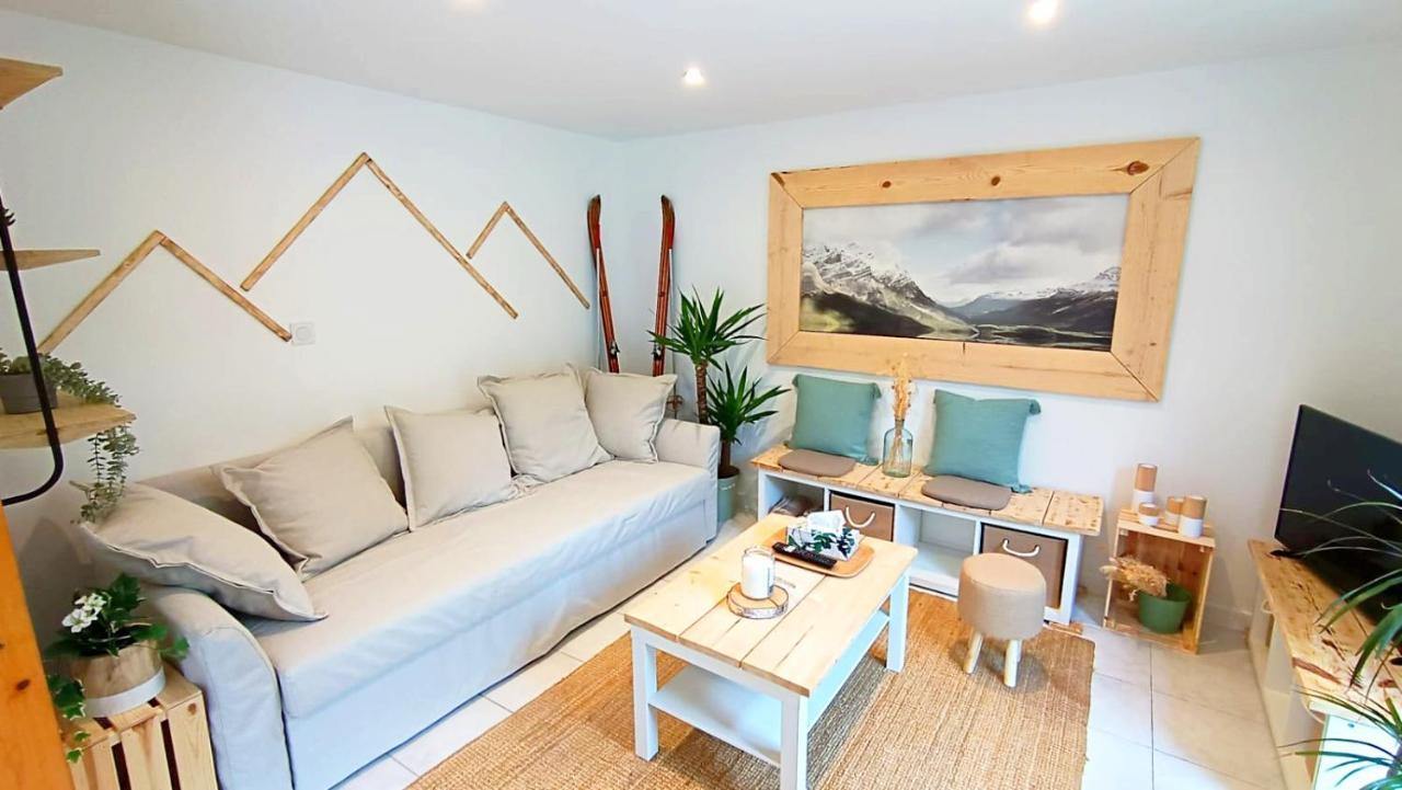 Refuge Des Myosotis - Proche Chambery - Jardin - Calme - Cosy Apartment Barberaz Bagian luar foto